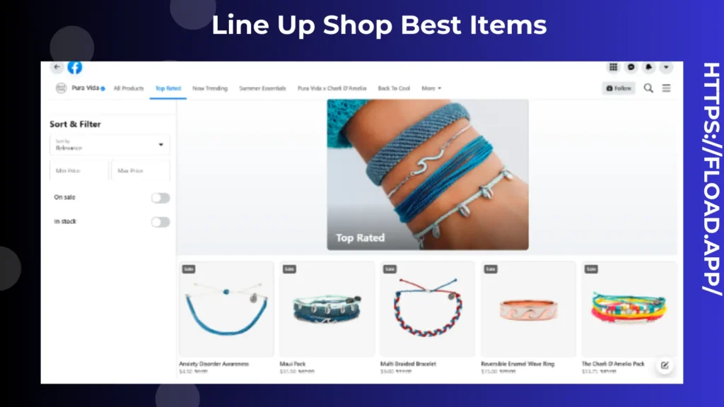 Line up shop best items