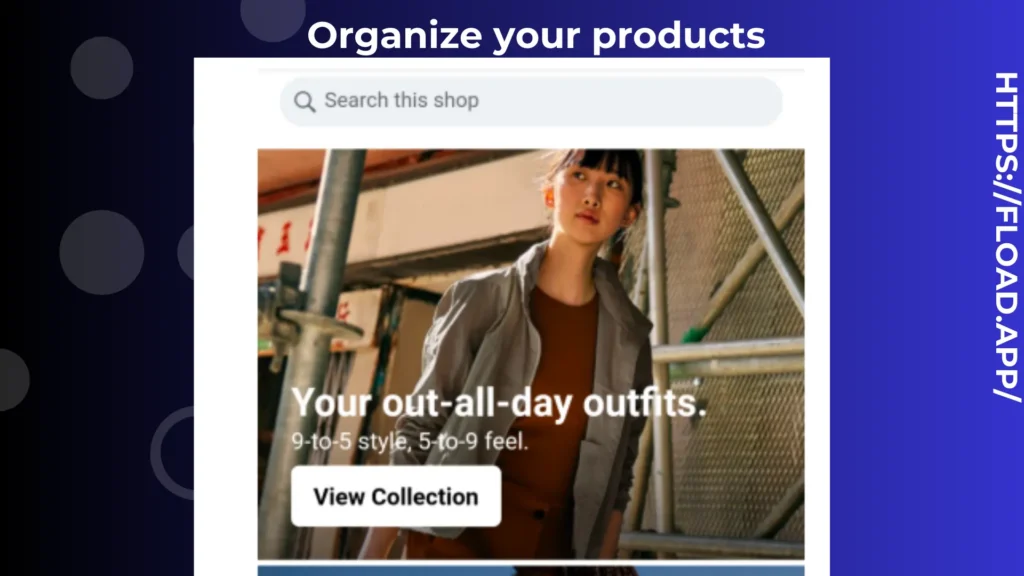 Organize the products