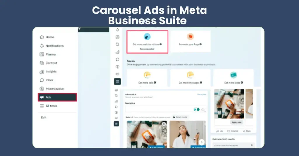Carousel Ads in Meta Business