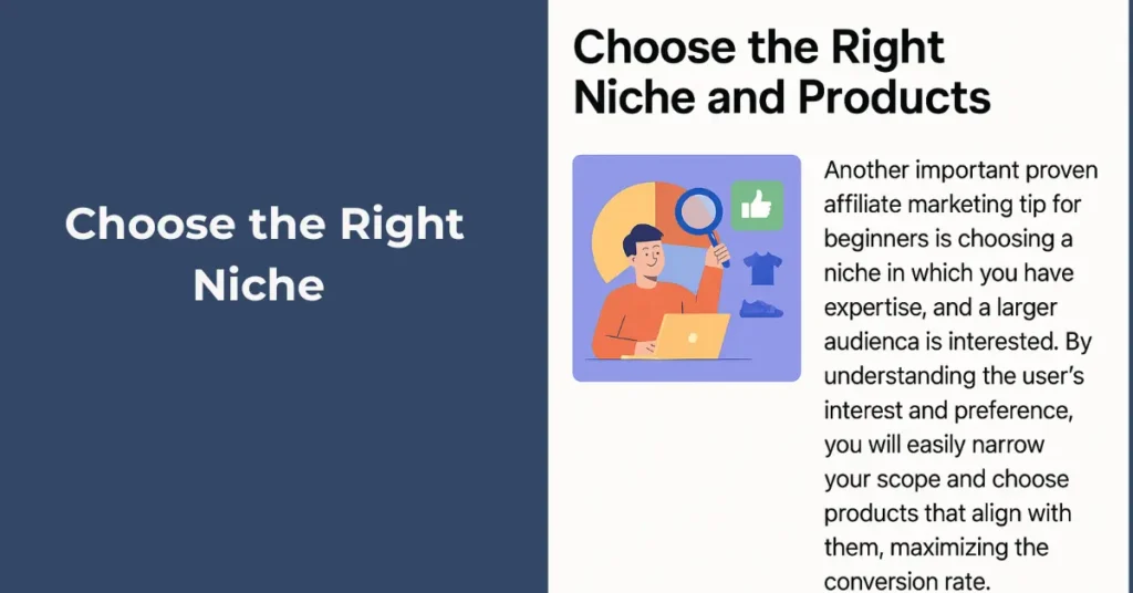 Choose the Right Niche