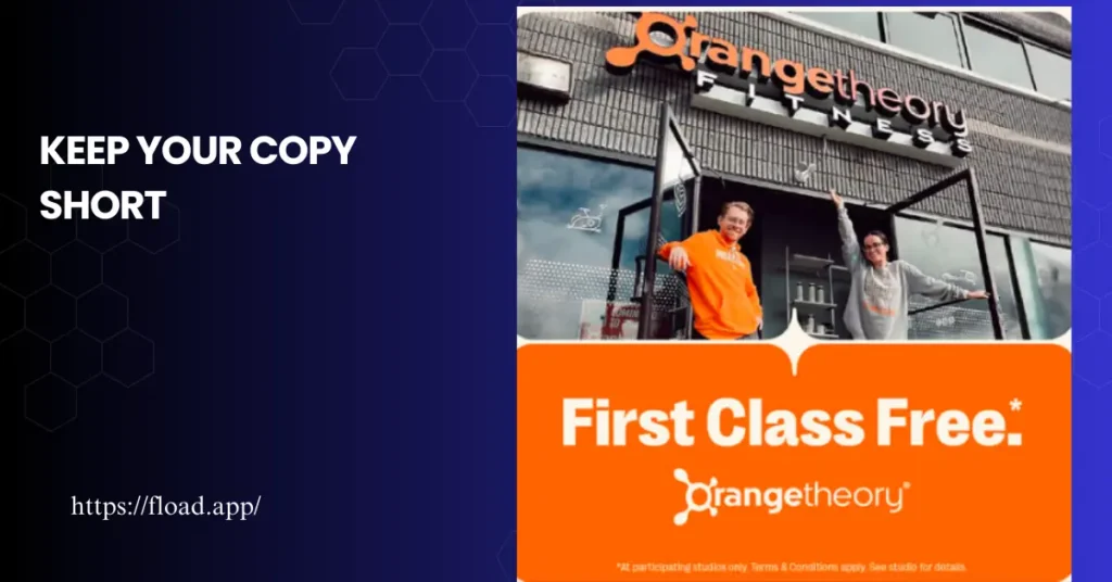 Keep Your ad Copy Short