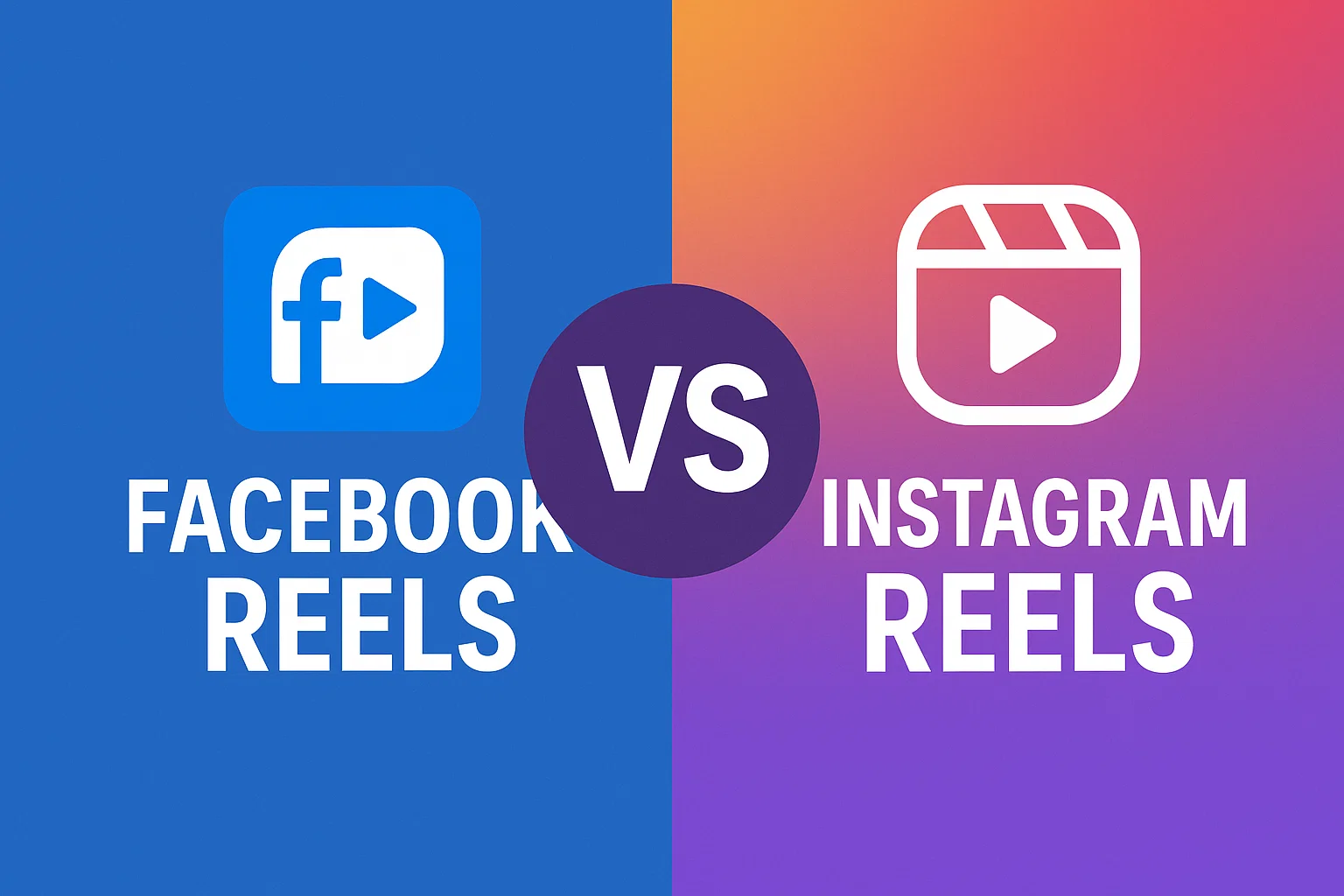 Facebook Reels vs Instagram Reels