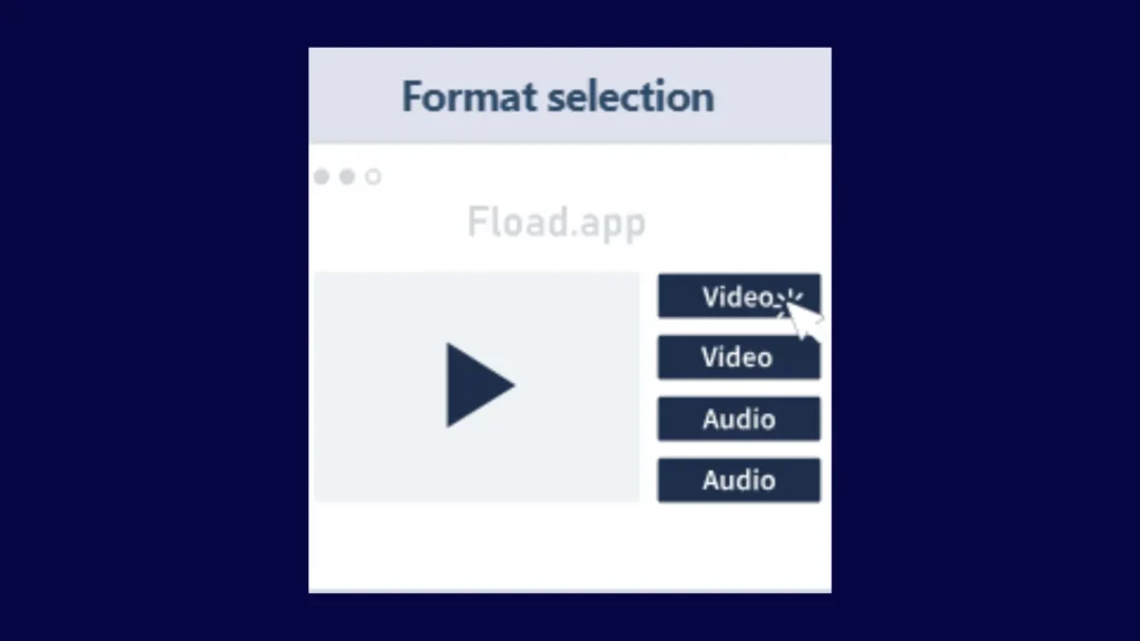 select the video quality